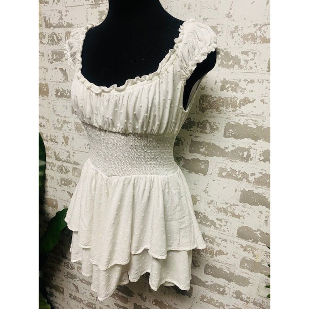 Princess Polly Love Galore White Romper Dress Size 6 - Picture 4 of 9